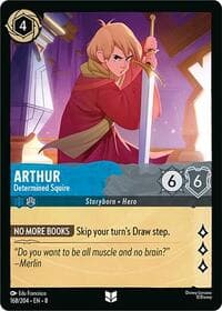 Arthur - Determined Squire - Reign of Jafar - Disney Lorcana card