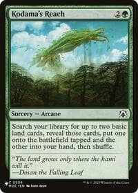 Kodama's Reach - The List Reprints - Magic: The Gathering card