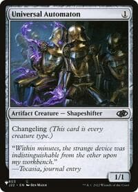 Universal Automaton (J22) - The List Reprints - Magic: The Gathering card