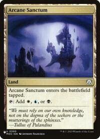 Arcane Sanctum (MOC) - The List Reprints - Magic: The Gathering card