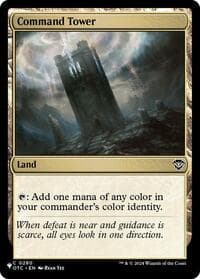 Command Tower (OTC) - The List Reprints - Magic: The Gathering card
