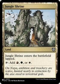 Jungle Shrine (OTC) - The List Reprints - Magic: The Gathering card