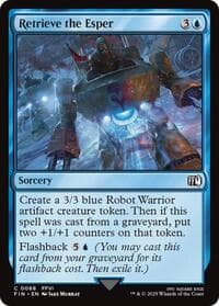Retrieve the Esper - FINAL FANTASY - Magic: The Gathering card