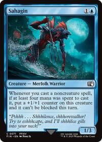 Sahagin - FINAL FANTASY - Magic: The Gathering card