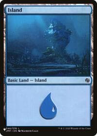 Island (046) (JMP) - The List Reprints - Magic: The Gathering card