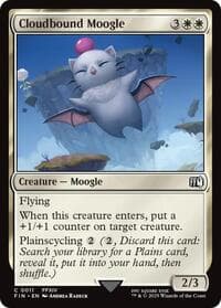 Cloudbound Moogle - FINAL FANTASY - Magic: The Gathering card