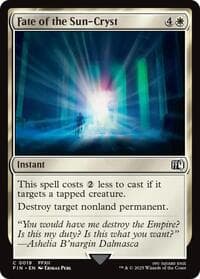Fate of the Sun-Cryst - FINAL FANTASY - Magic: The Gathering card