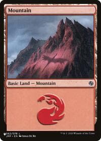 Mountain (062) (JMP) - The List Reprints - Magic: The Gathering card