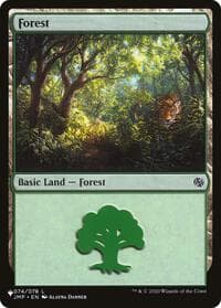 Forest (074) (JMP) - The List Reprints - Magic: The Gathering card