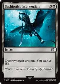 Sephiroth's Intervention - FINAL FANTASY - Magic: The Gathering card