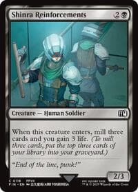 Shinra Reinforcements - FINAL FANTASY - Magic: The Gathering card