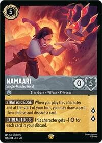 Namaari - Single-Minded Rival - Reign of Jafar - Disney Lorcana card