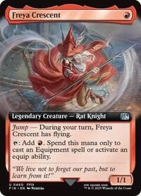 Freya Crescent (Extended Art) - FINAL FANTASY - Magic: The Gathering card
