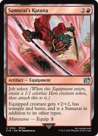 Samurai's Katana - FINAL FANTASY - Magic: The Gathering card