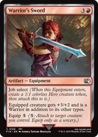 Warrior's Sword - FINAL FANTASY - Magic: The Gathering card