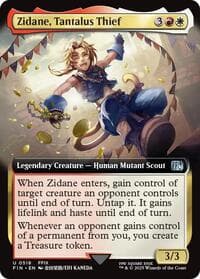 Zidane, Tantalus Thief (Extended Art) - FINAL FANTASY - Magic: The Gathering card