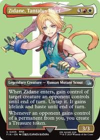 Zidane, Tantalus Thief (Borderless) - FINAL FANTASY - Magic: The Gathering card