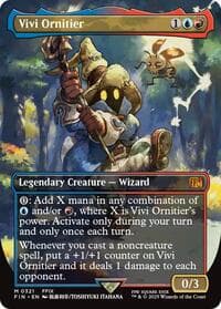 Vivi Ornitier (Borderless) - FINAL FANTASY - Magic: The Gathering card