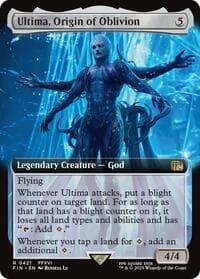 Ultima, Origin of Oblivion (Extended Art) - FINAL FANTASY - Magic: The Gathering card