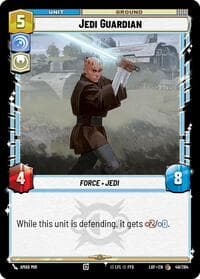 Jedi Guardian - Legends of the Force - Star Wars: Unlimited card