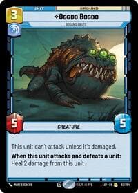 Oggdo Bogdo - Bogano Brute - Legends of the Force - Star Wars: Unlimited card