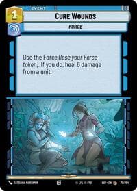 Cure Wounds - Legends of the Force - Star Wars: Unlimited card