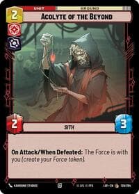 Acolyte of the Beyond - Legends of the Force - Star Wars: Unlimited card