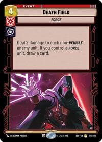 Death Field - Legends of the Force - Star Wars: Unlimited card