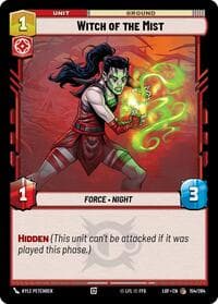 Witch of the Mist - Legends of the Force - Star Wars: Unlimited card