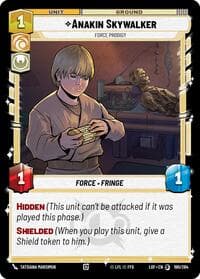 Anakin Skywalker - Force Prodigy - Legends of the Force - Star Wars: Unlimited card
