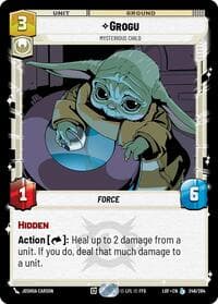Grogu - Mysterious Child - Legends of the Force - Star Wars: Unlimited card