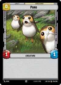 Porg - Legends of the Force - Star Wars: Unlimited card