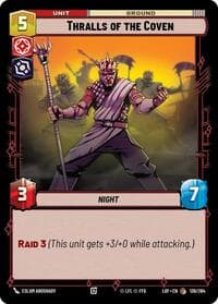 Thralls of the Coven - Legends of the Force - Star Wars: Unlimited card