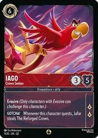 Iago - Crown Seeker - Illumineer's Quest: Palace Heist - Disney Lorcana card