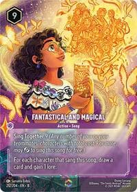 Fantastical and Magical (Enchanted) - Reign of Jafar - Disney Lorcana card