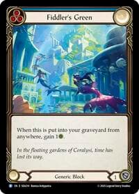 Fiddler's Green (Blue) - High Seas - Flesh and Blood TCG card