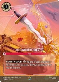 The Sword of Shan Yu (Enchanted) - Reign of Jafar - Disney Lorcana card