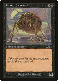 Giant Cockroach - Urza's Legacy - Magic: The Gathering card