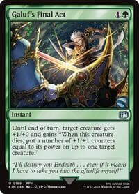 Galuf's Final Act - FINAL FANTASY - Magic: The Gathering card