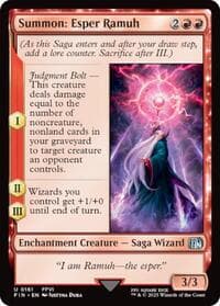 Summon: Esper Ramuh - FINAL FANTASY - Magic: The Gathering card