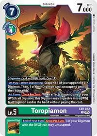 Toropiamon - Versus Monsters - Digimon Card Game card