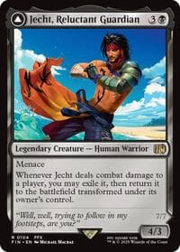 Jecht, Reluctant Guardian - FINAL FANTASY - Magic: The Gathering card