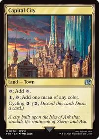Capital City - FINAL FANTASY - Magic: The Gathering card