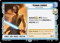 Kanan Jarrus - Help Us Survive - Legends of the Force - Star Wars: Unlimited card
