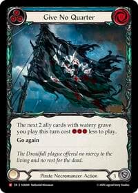 Give No Quarter - High Seas - Flesh and Blood TCG card