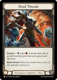 Dead Threads - High Seas - Flesh and Blood TCG card