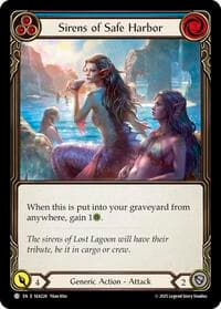 Sirens of Safe Harbor (Blue) - High Seas - Flesh and Blood TCG card