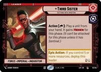 Third Sister - Seething With Ambition - Legends of the Force - Star Wars: Unlimited card