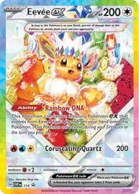 Eevee ex - 174 - SV: Scarlet & Violet Promo Cards - Pokemon card