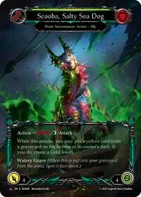 Scooba, Salty Sea Dog (Marvel) - High Seas - Flesh and Blood TCG card